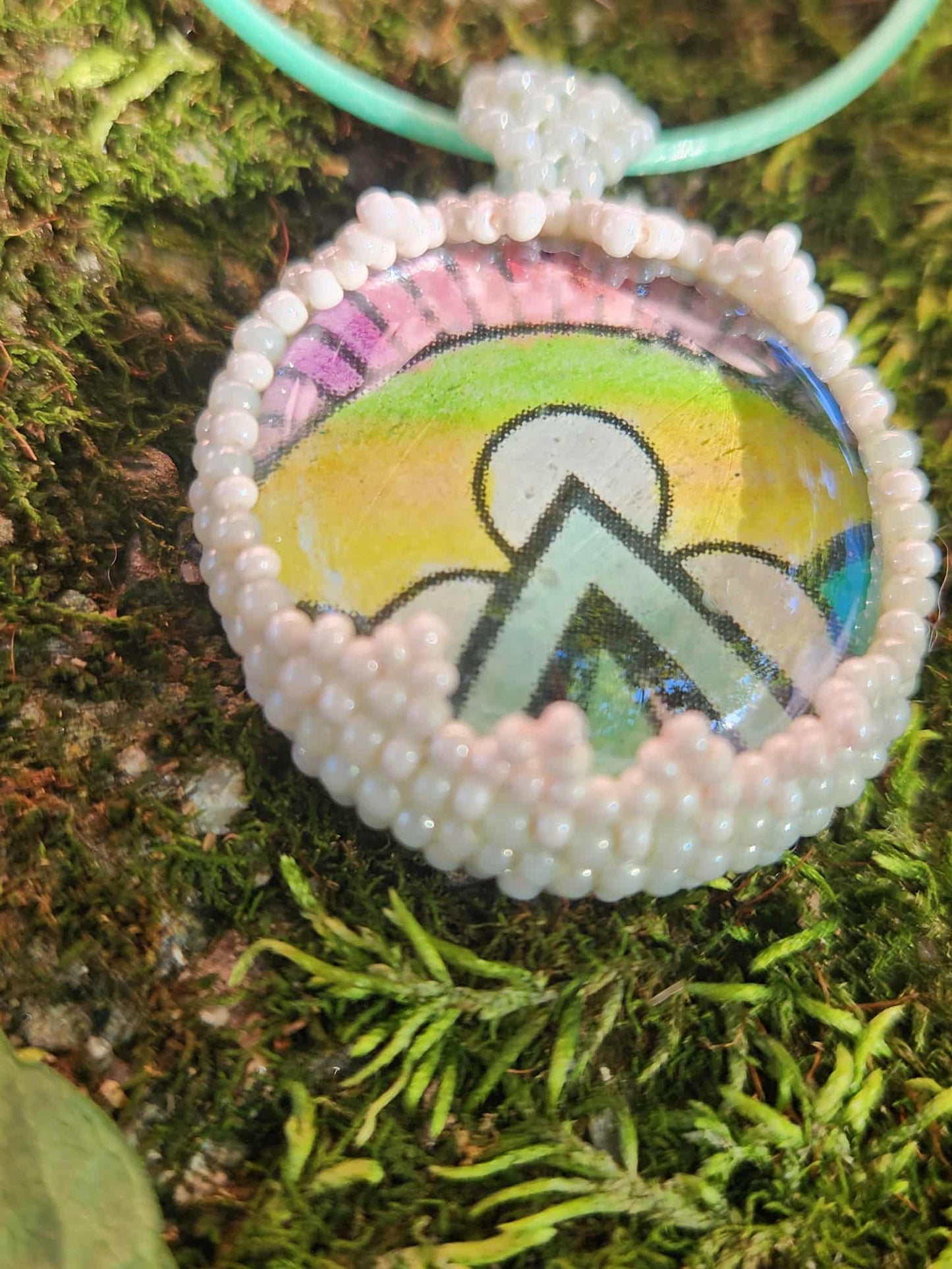Fantasy Drawn Pendent