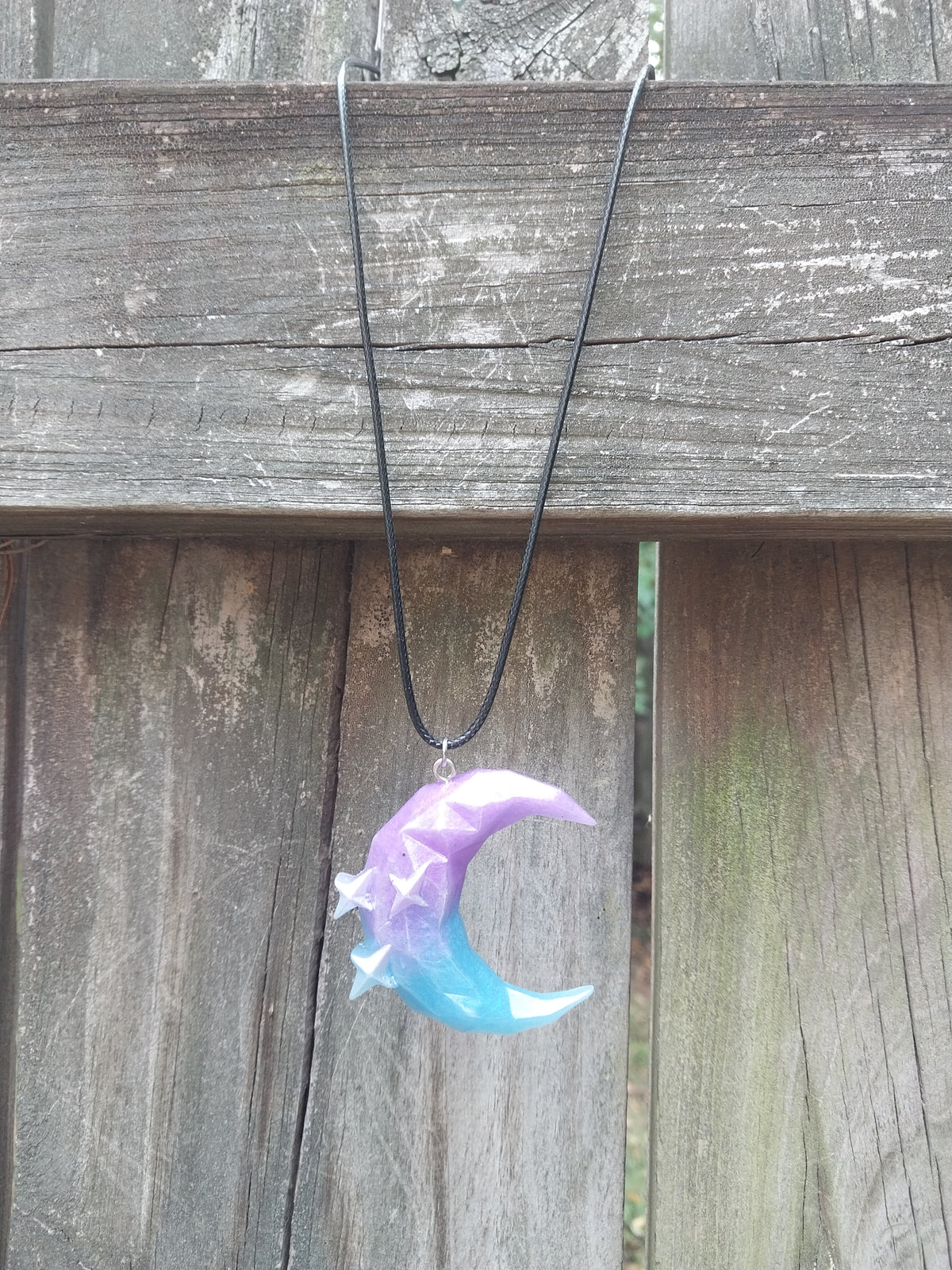 Crystal Moon Pendent