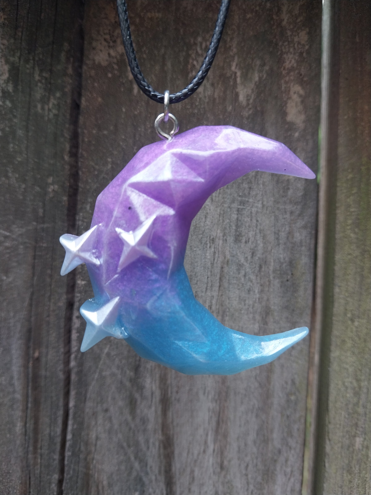 Crystal Moon Pendent