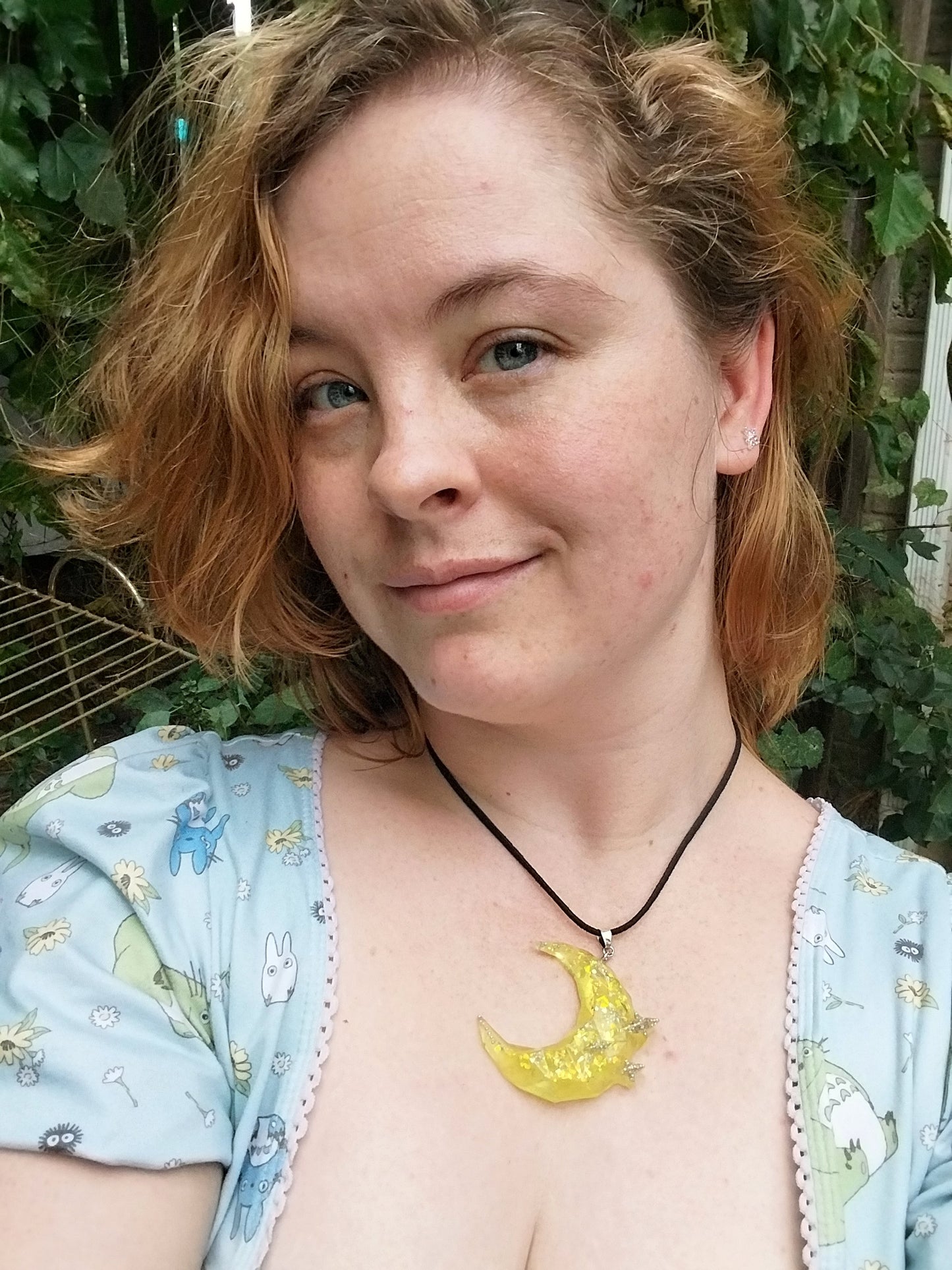 Crystal Moon Pendent
