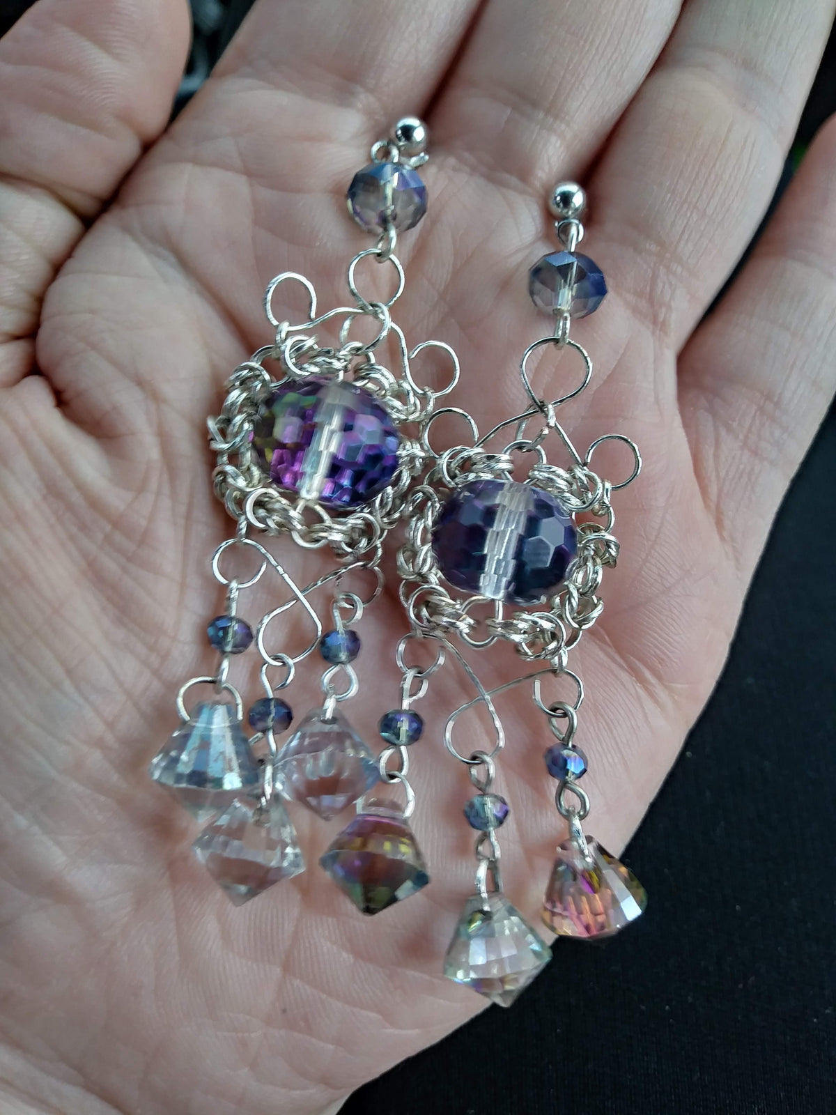 Rainbow Starlight Earrings image 3