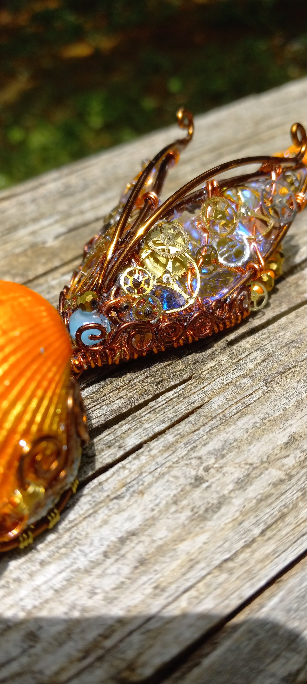 Steampunk Cicada Locket  image 1