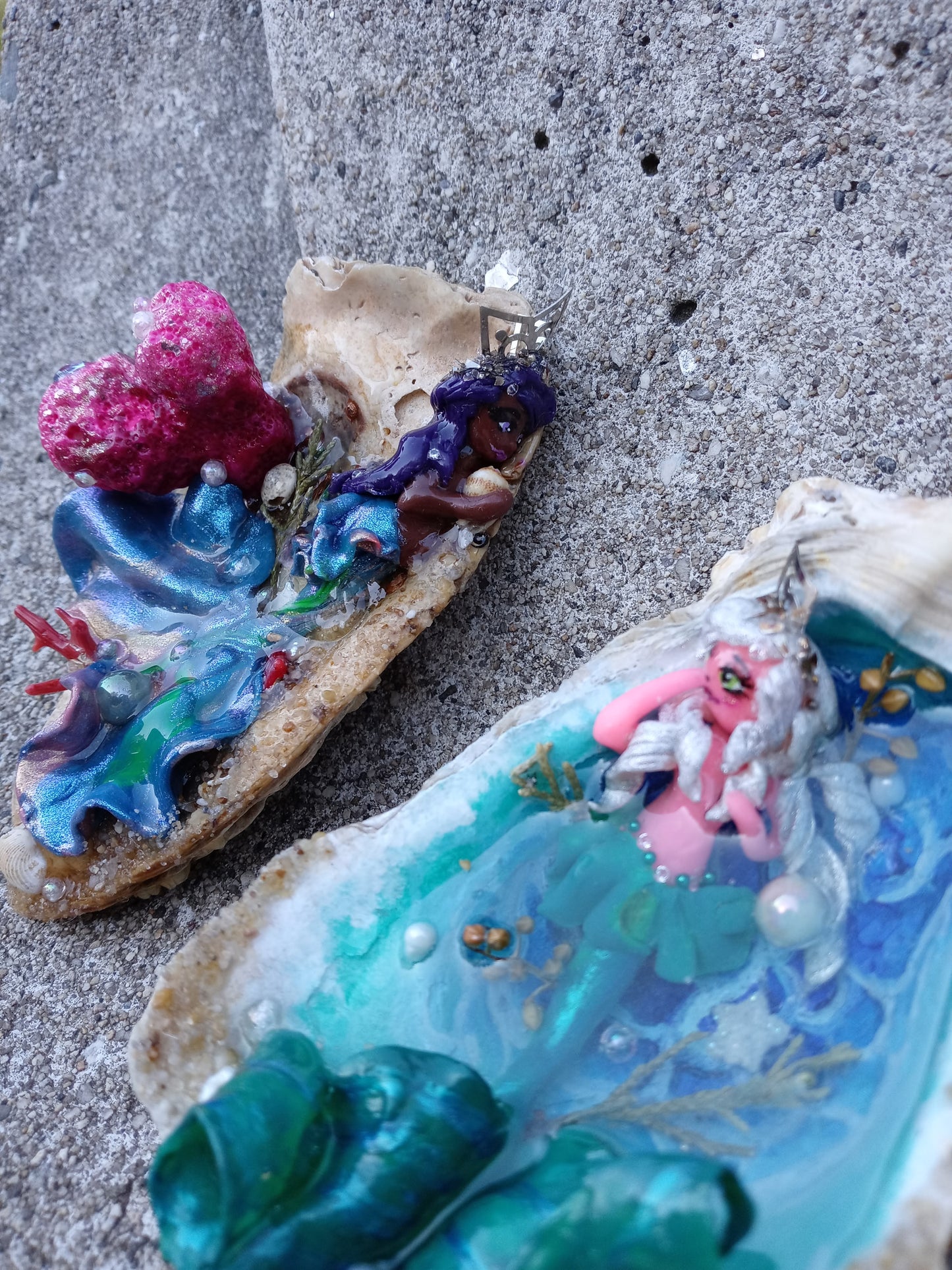 Sisters of the Sea Jewelry Dishes image 0