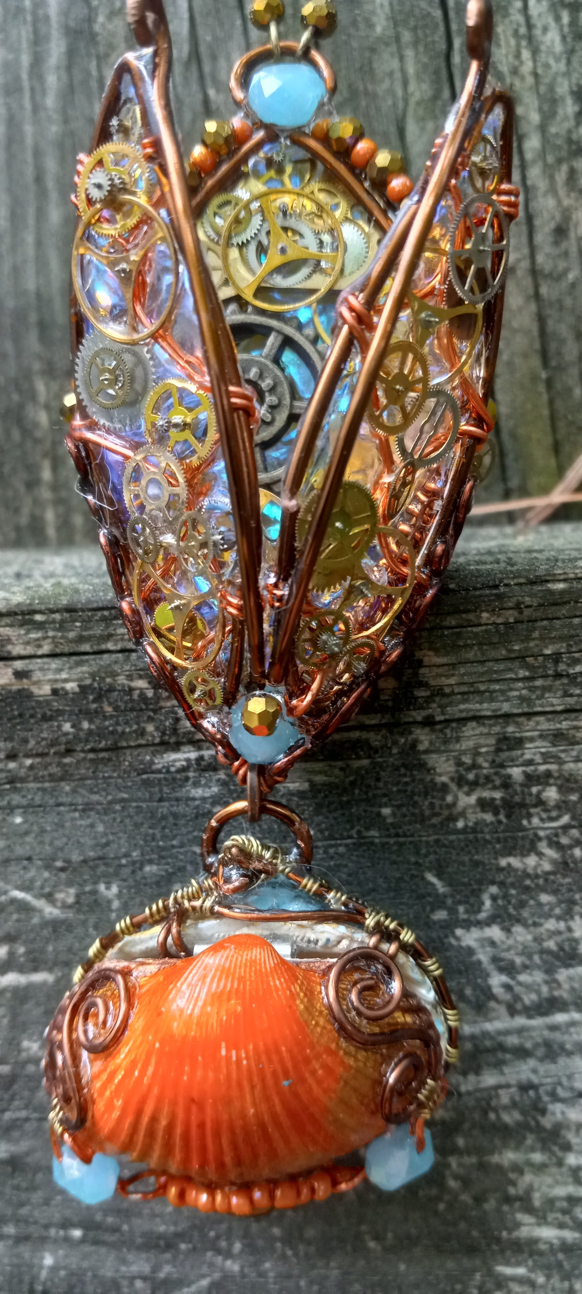 Steampunk Cicada Locket  image 0