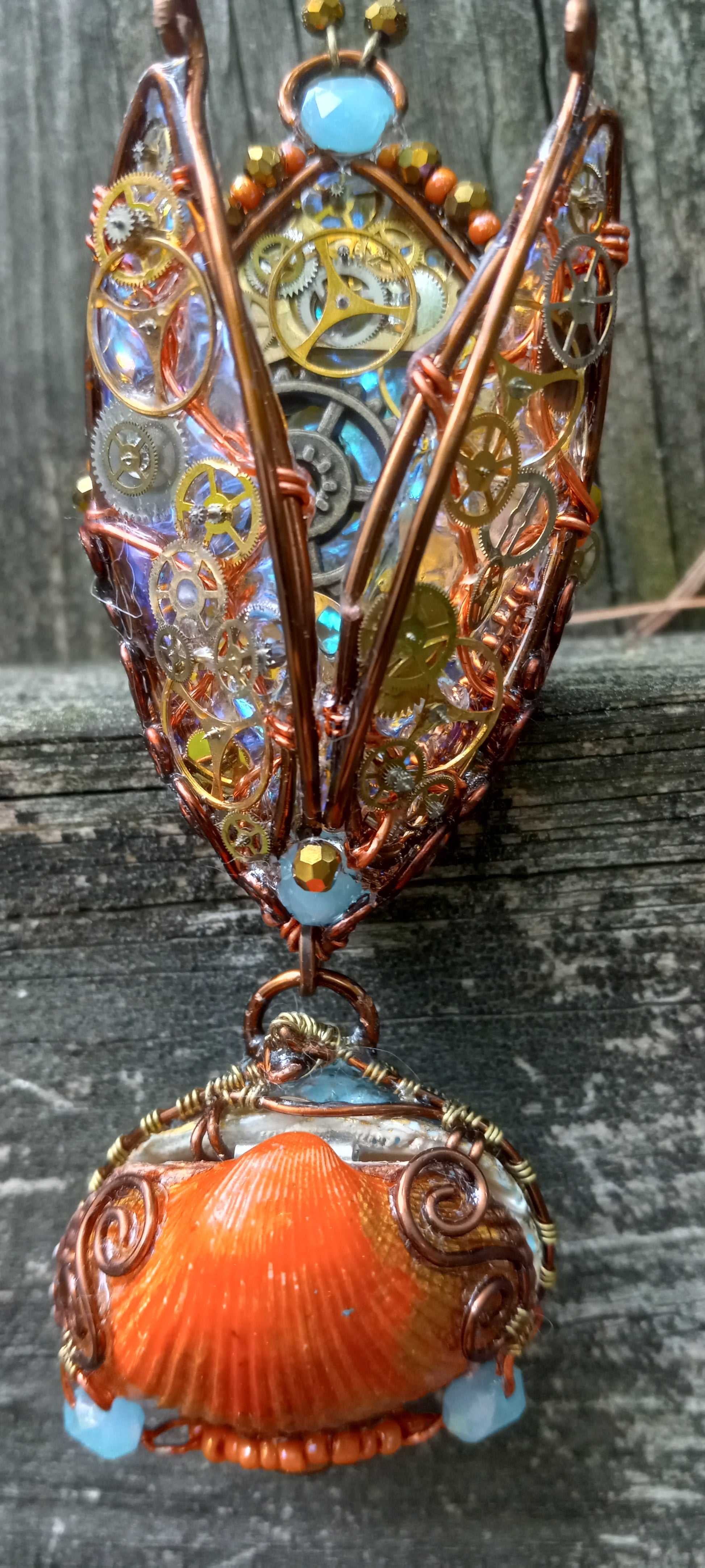 Steampunk Cicada Locket  image 0