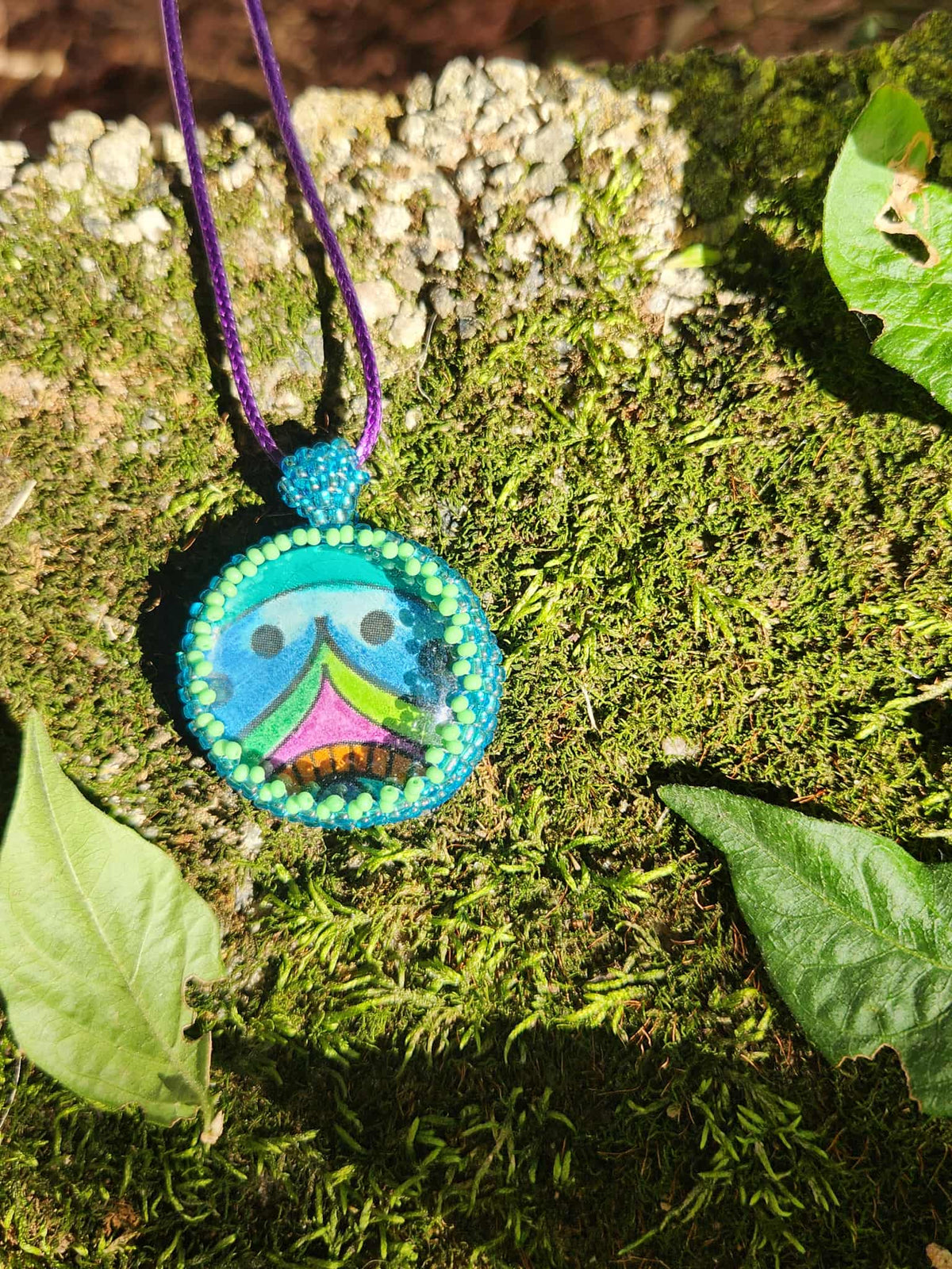 Fantasy Drawn Pendent