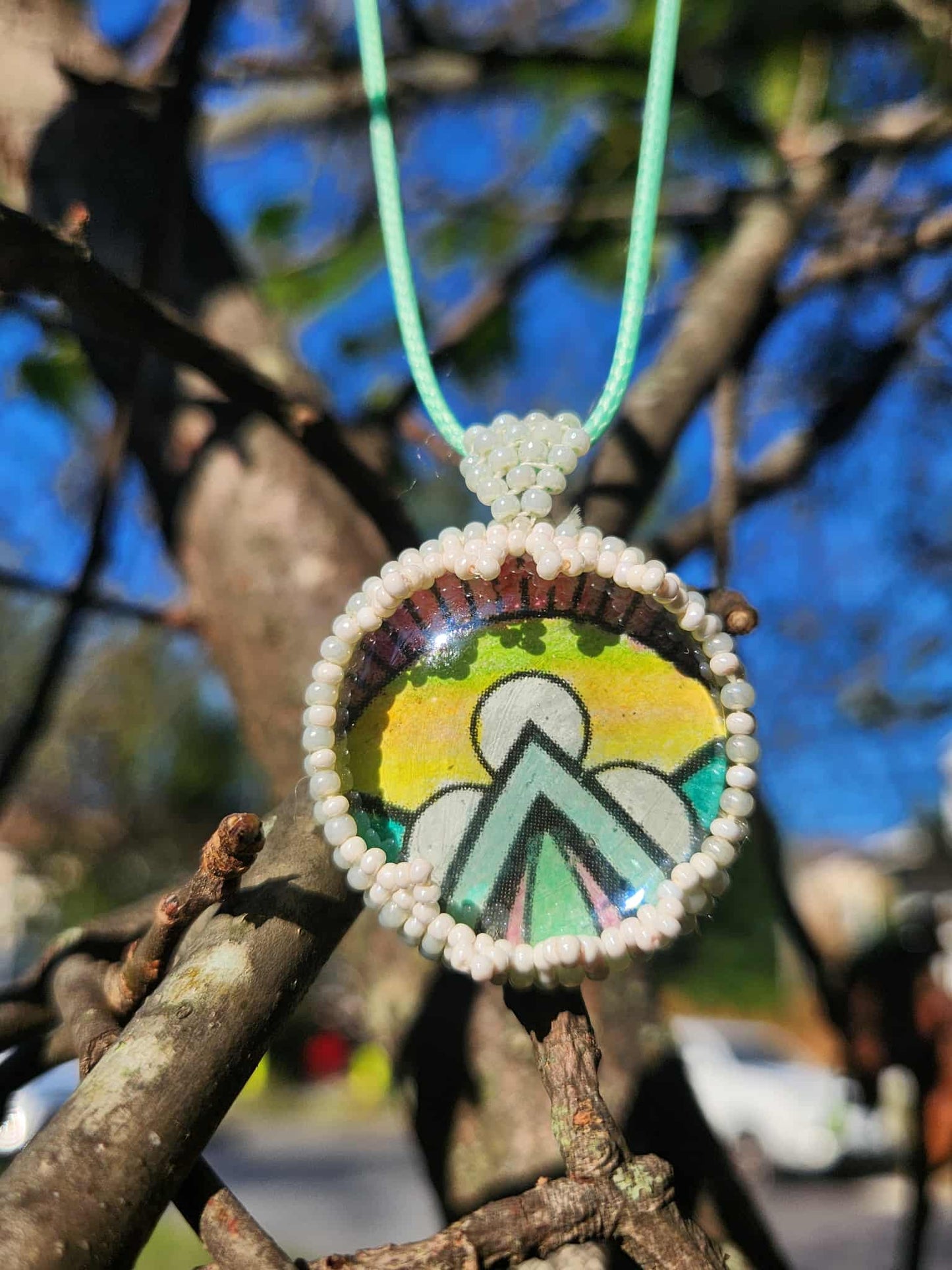 Fantasy Drawn Pendent