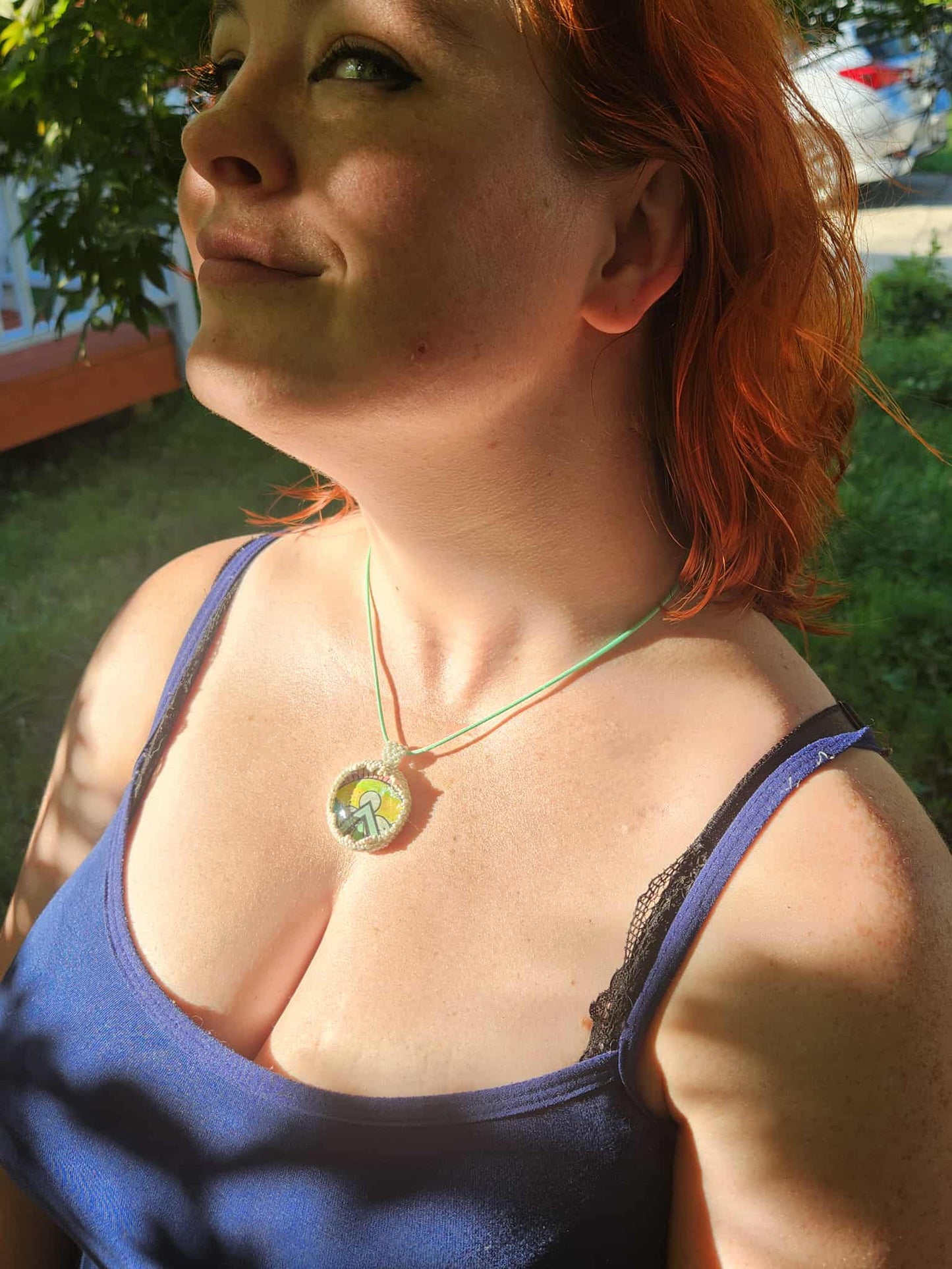 Fantasy Drawn Pendent