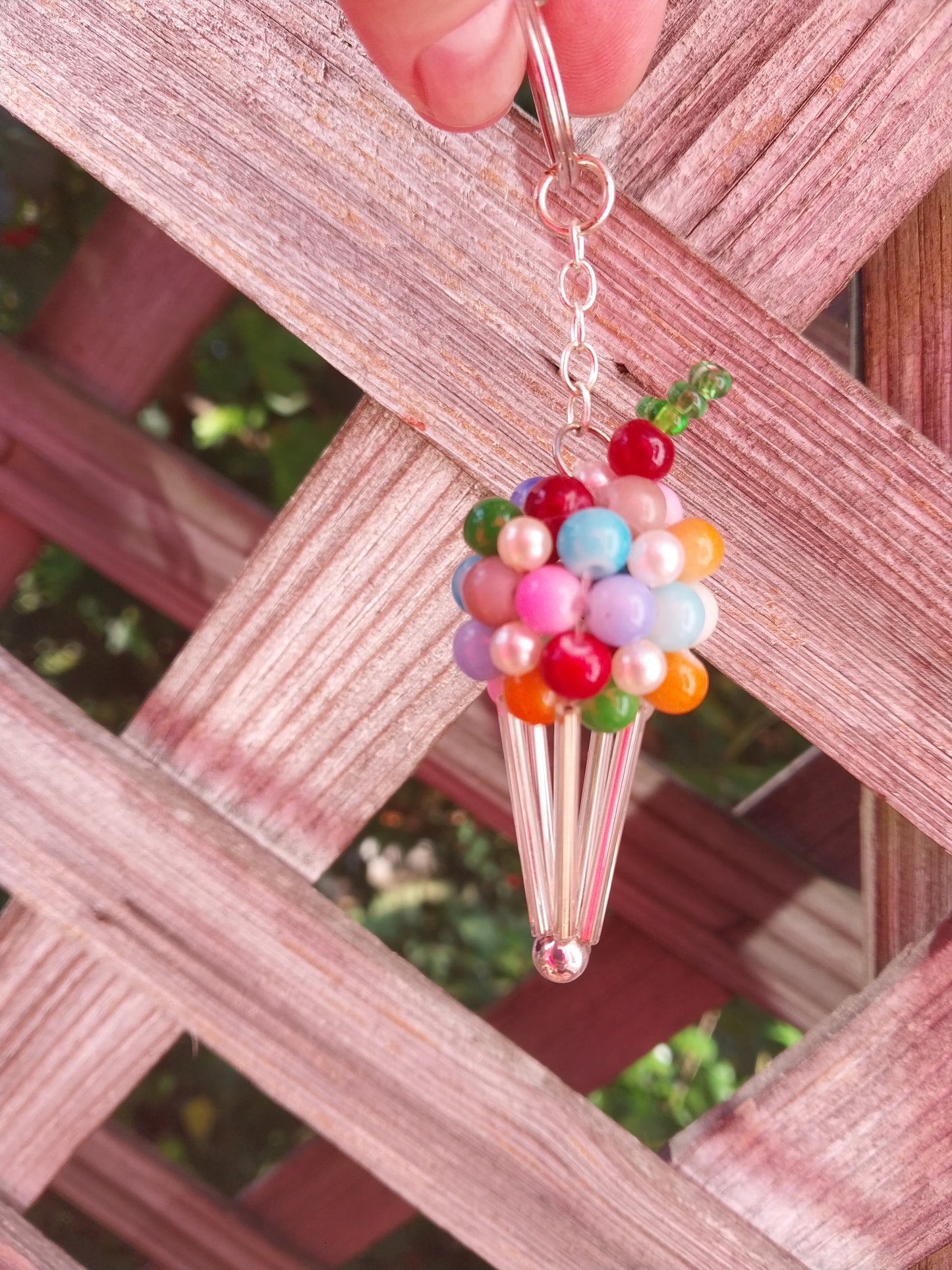 XL Ice Cream Cone Key Chain