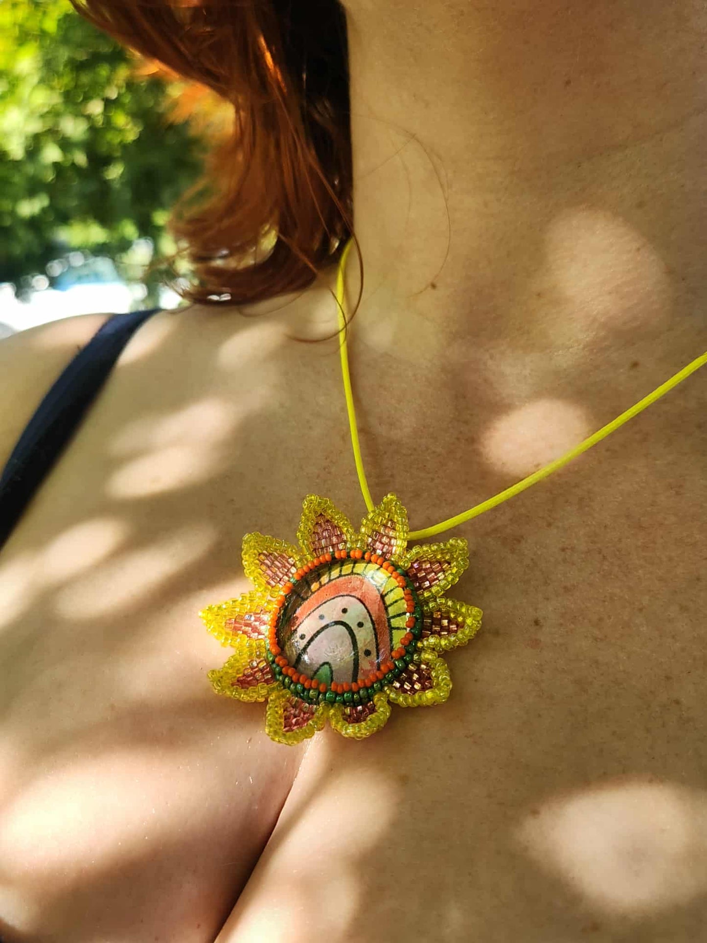 Fantasy Drawn Pendent