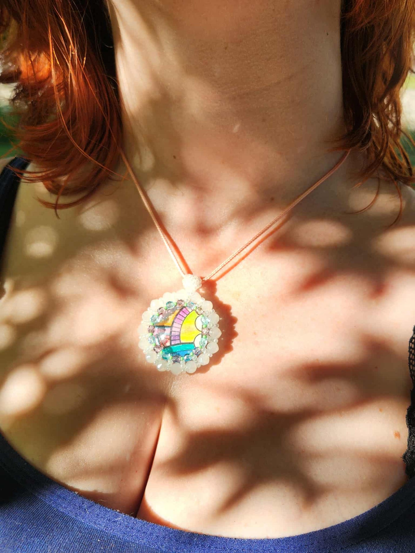 Fantasy Drawn Pendent