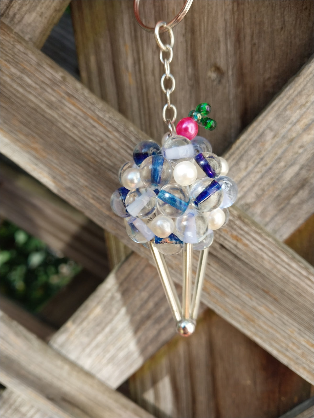 XL Ice Cream Cone Key Chain