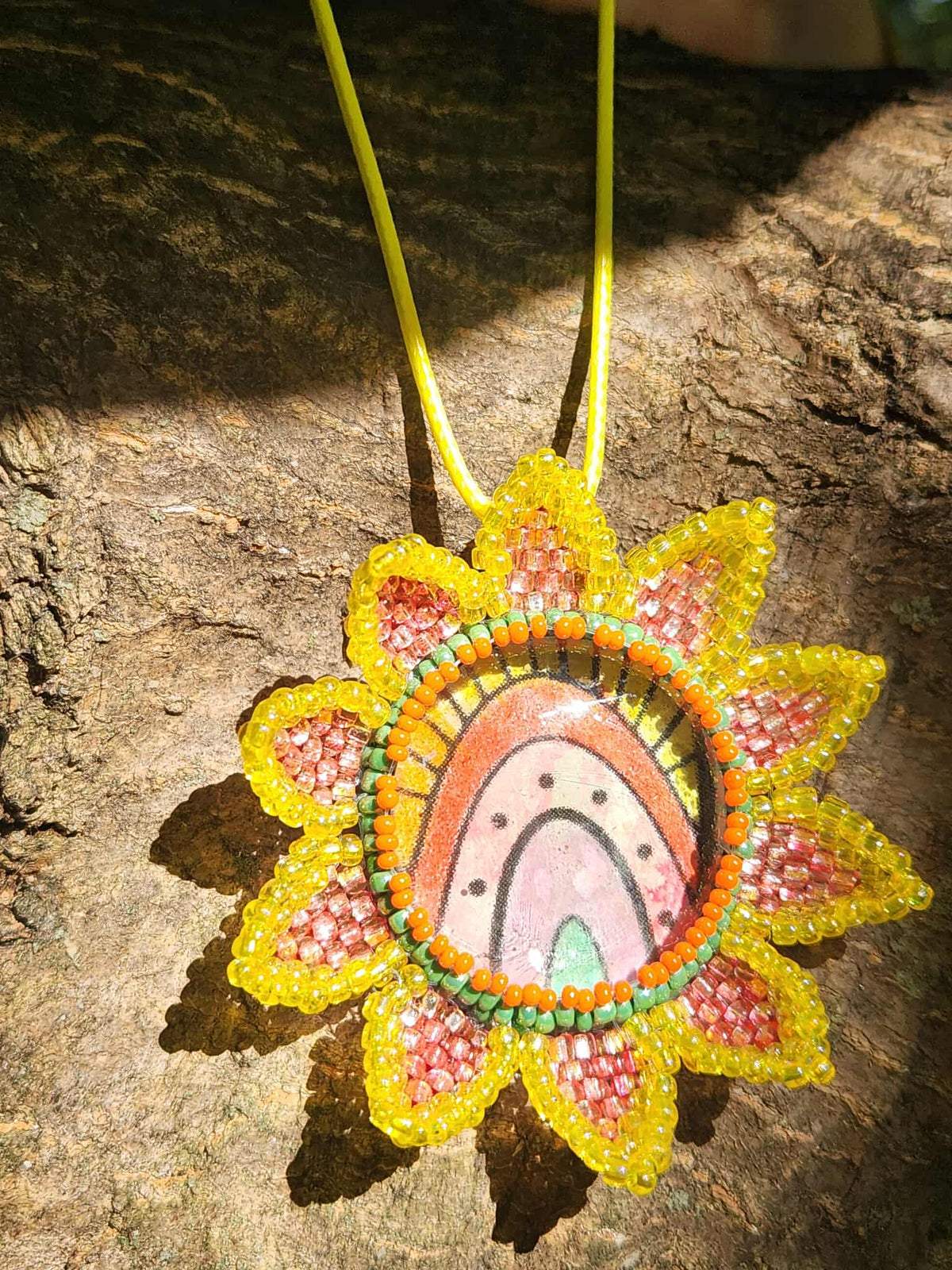 Fantasy Drawn Pendent